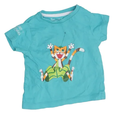 T-shirt (Blå) fra Pettson och Findus Bomuld