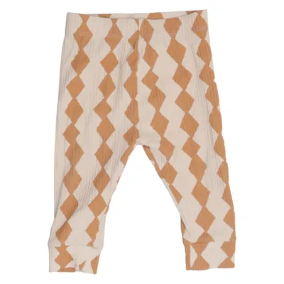 Leggings (Beige, Brown) from Next Baby Cotton, Elastane