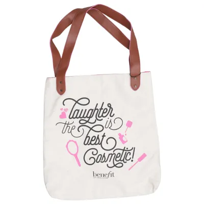 Canvas tas (Beige, Meerkleurig) van Benefit