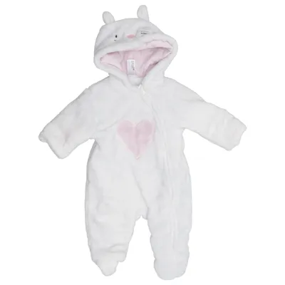 Rompers (White, Pink) from Baby Club by C&A Polyester
