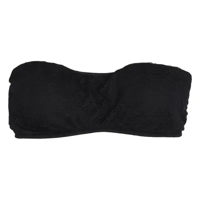 Bikini top (Black) from Lovable Cotton, Elastane, Polyamide