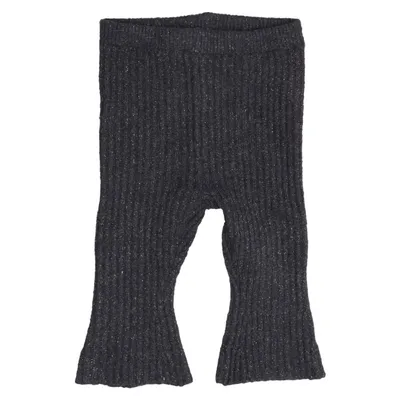 Leggings (Grau) von Topomini Elasthan, Metallfaser, Polyamid, Polyester, Wolle