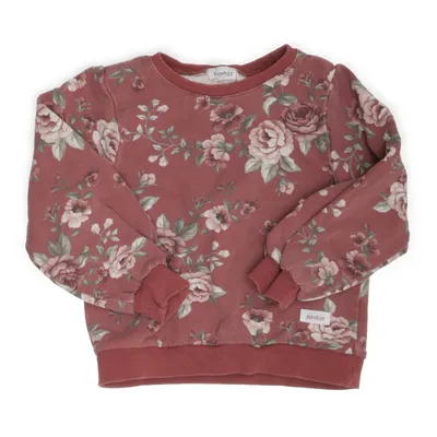 Sweatshirt (Rood, Meerkleurig) van Newbie by KappAhl Katoen, Elastaan