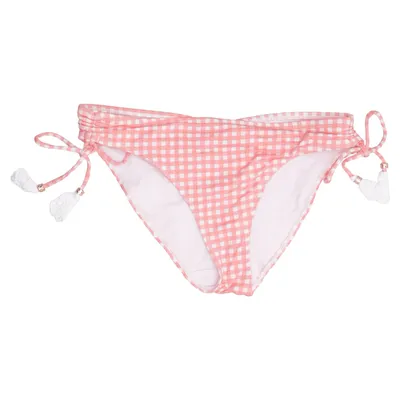 Bas de bikini (Rose, Blanc) de Britney Spears Élasthane, Polyamide