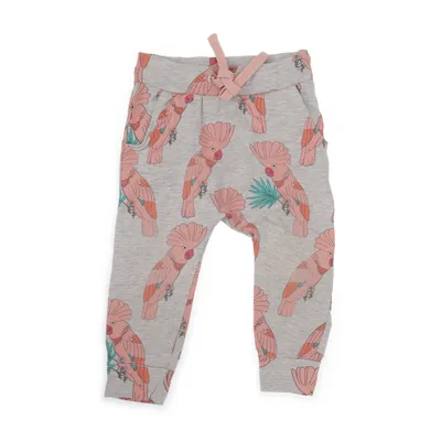 Joggingbroek (Grijs, Meerkleurig) van Kids by Lindex Katoen, Elastaan, Modal