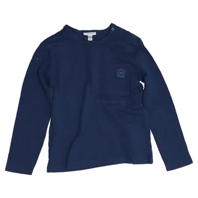 T-shirt à manches longues (Bleu) de Fagottino Coton