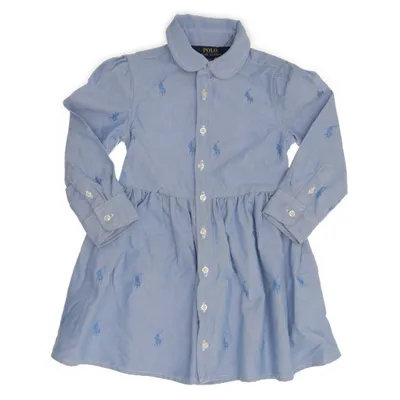 Skjortklänning (Blå) från Polo Ralph Lauren Bomull