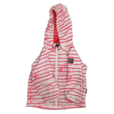 Rain jacket (Pink, White) from Tec Polyester, Polyurethane