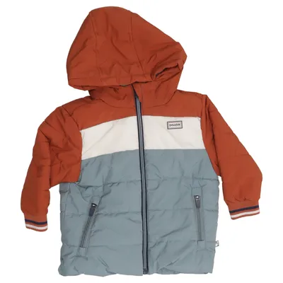 Winter jacket (Brown, White, Gray) from Bubblegum Polyester