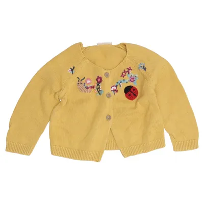 Cardigan (Yellow, Multicolored) from Next Baby Cotton