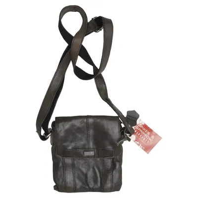 Sac à bandoulière (Gris) de Spikes & Sparrow Cuir