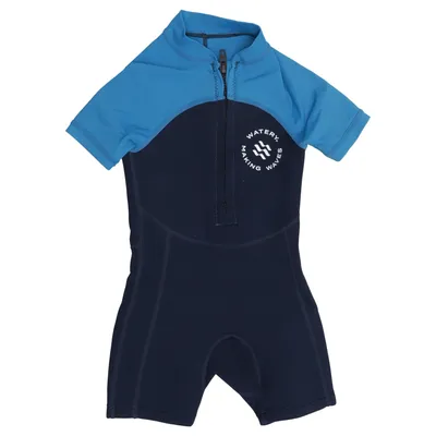 Wetsuit (Blauw) van Watery Elastaan, Polyamide