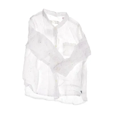 Skjorte (Hvid, Flerfarvet) fra Zara BabyBoy Linned