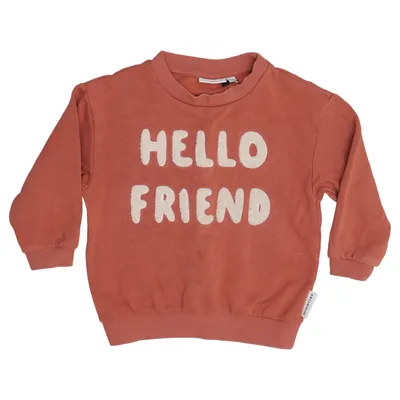 Sweatshirt (Brown) from Minories Cotton, Polyester