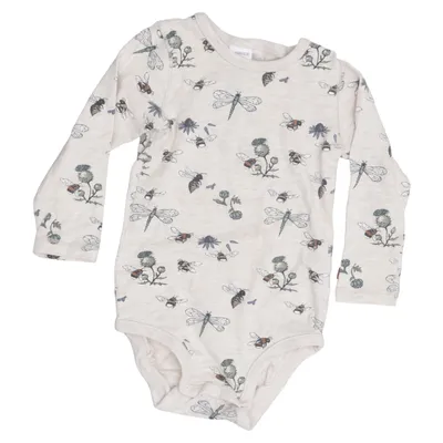 Body (Beige, Mehrfarbig) von Lindex Baby Baumwolle, Elasthan, Viskose