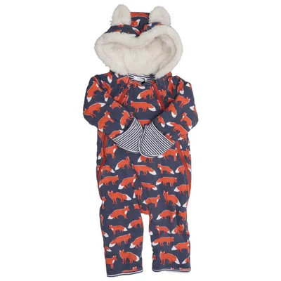 Overall (Blue, Orange, White) from Baby Boden Cotton, Polyester