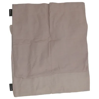 Housse de coussin (Marron) de Linum Coton
