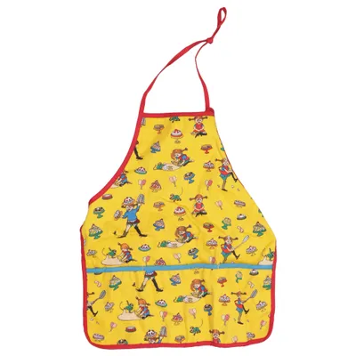 Förkläde (Gul, Flerfärgad) från Pippi Långstrump by Martinex