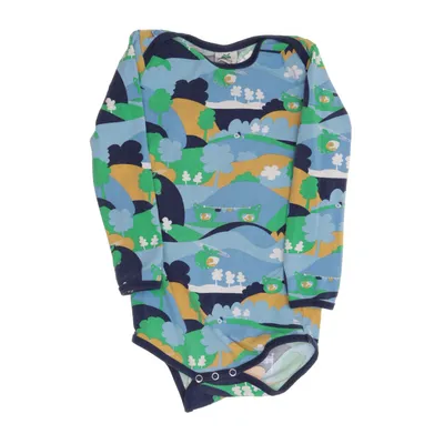 Body (Blå, Grön, Gul, Flerfärgad) från Småfolk Bomull, Elastan