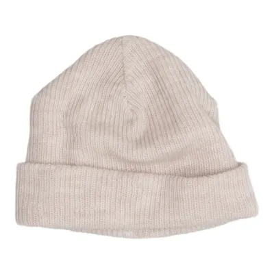 Beanie (Beige) from Joha Merino wool