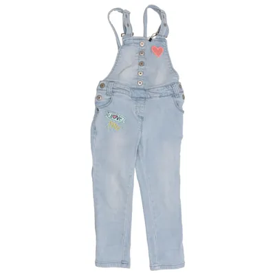 Salopette (Bleu) de Vertbaudet Coton, Élasthane