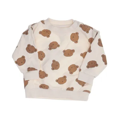 Sweatshirt (Beige, Meerkleurig) van Zeeman