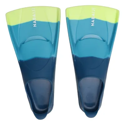 Palmes (Bleu, Jaune) de Decathlon