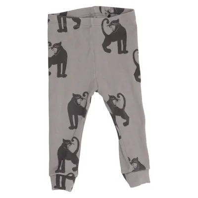 Caleçon long (Gris, Noir) de Mini Rodini Coton, Élasthane