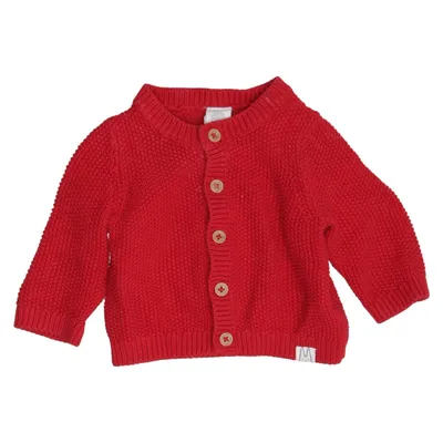 Cardigan (Rood) van Lindex Baby Katoen