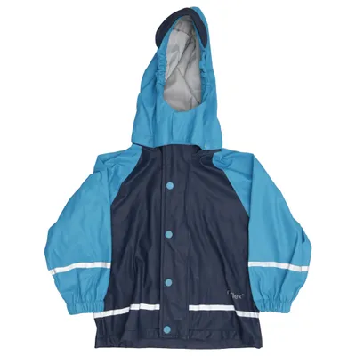 Veste imperméable (Bleu) de Reflex Polyester, Polyuréthane