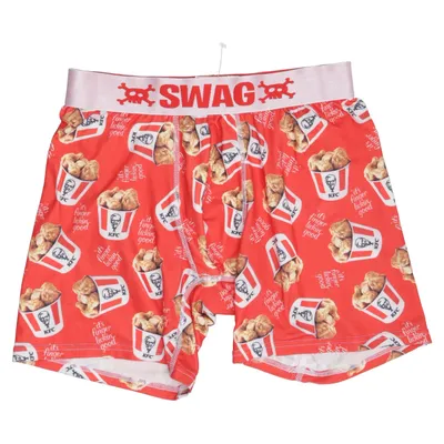 Ondergoed (Rood, Meerkleurig) van KFC Elastaan, Polyester
