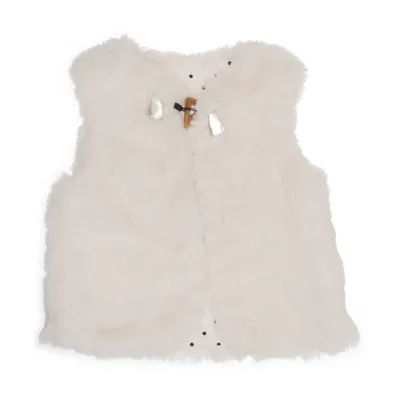 Väst (Vit) från St. Bernard Bomull, Polyester