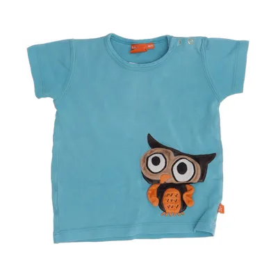 T-shirt (Blå, Flerfärgad) från Lipfish Bomull, Polyester