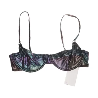 Bikini top (Zwart, Meerkleurig) van VAI21 Elastaan, Polyester