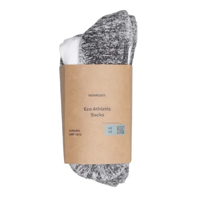 Strømper (Eco Athletic Socks) fra Newbody Elastan, Økologisk bomuld, Polyamid