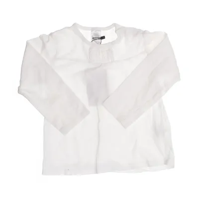 Långärmad t-shirt (Vit) från Zara Baby Bomull, Elastan