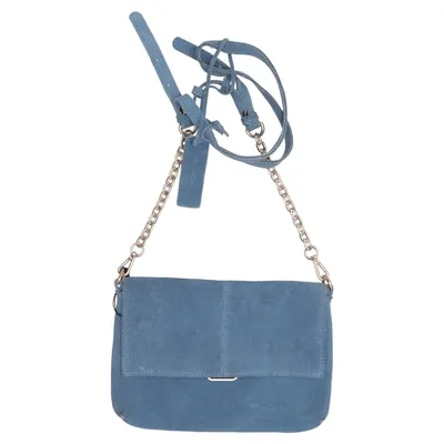 Sac à bandoulière (Bleu) de Zign Coton, Cuir