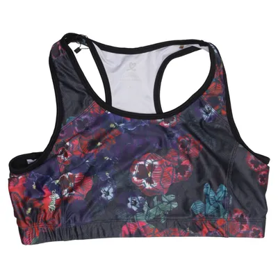 Sports-BH (Sort, Flerfarvet) fra Daily Sports Elastan, Polyester
