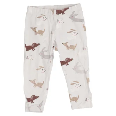 Leggings (Beige, Multicolored) from Lindex Baby Cotton, Elastane