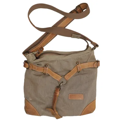 Axelremsväska (Grön, Brun) från Eddie Bauer
