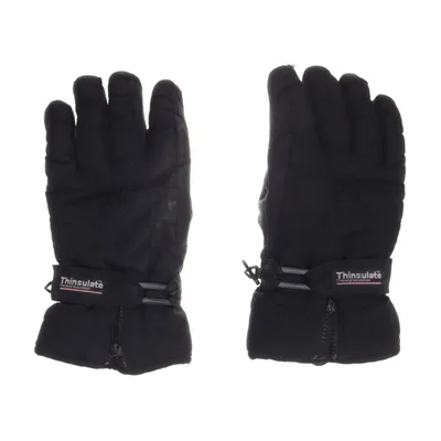 Gants (Noir) de Thinsulate Polyester, Polyuréthane