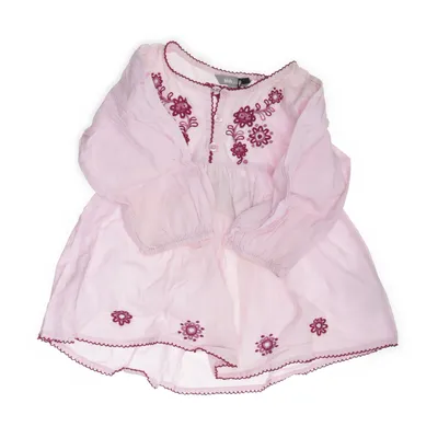 Dress (Pink, Purple) from Kids by Lindex Cotton