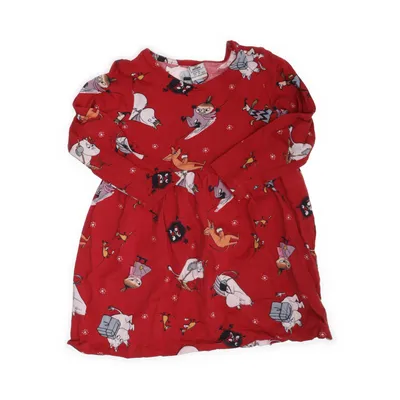Jurk (Rood, Meerkleurig) van Moomin by Lindex