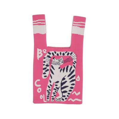 Tygpåse (Rosa, Vit, Svart) från Made