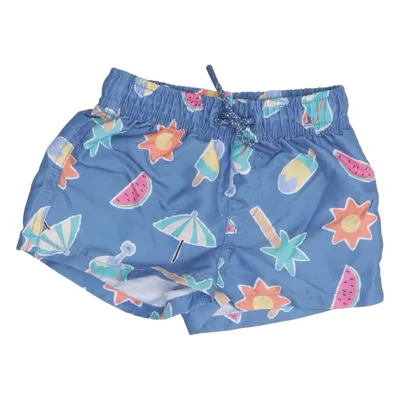 Shorts de bain (Bleu, Multicolore) de Zara Polyester