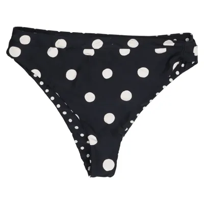 Bikiniunderdel (Sort, Hvid) fra Billabong Elastan, Polyamid
