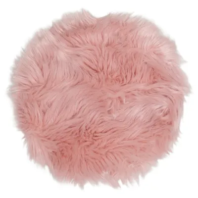 Sheepskin (Pink) from My Home Acrylic, Polyester