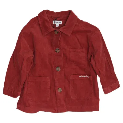 Overshirt (Rood) van Minories Katoen
