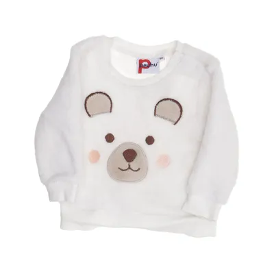 Collegetröja (Vit) från Peuhu Polyester