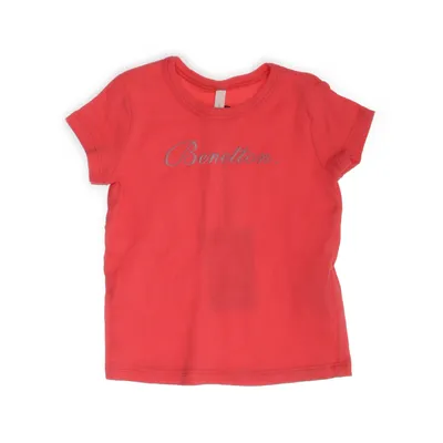 T-shirt (Röd) från Benetton Bomull